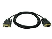 Tripp Lite 6ft Null Modem Serial DB9 RS232 Cable Adapter Gold M/F 6'