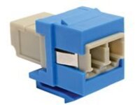 Eaton Tripp Lite Series Duplex Multimode Fiber Coupler, Keystone Jack