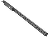 Eaton Tripp Lite Series 1.44kW Single-Phase Local Metered PDU with ISOBAR Surge Protection, 120V, 3840 Joules, 16 NEMA 5-15R Outlets, 5-15 Input, 15 ft. Cord, 0U Vertical