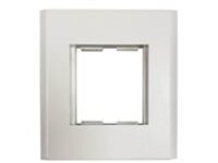 Eaton Tripp Lite Series Single-Gang French-Style Gang Frame, White, TAA