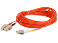 AddOn 3m LC to SC OM1 Orange Patch Cable
