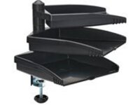 Eaton Tripp Lite Series 3-Tray Document Holder with Desktop Clamp, TAA