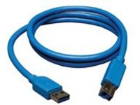Tripp Lite 3ft USB 3.0 SuperSpeed Device Cable 5 Gbps A Male to B Male 3&#x27;