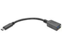 Tripp Lite 6 Inch USB 3.1 Gen 1 5 Gbps Cable USB Type-C USB-C to USB Type A M/F 6&quot;
