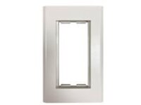 Eaton Tripp Lite Series Double-Gang French-Style Gang Frame, White, TAA