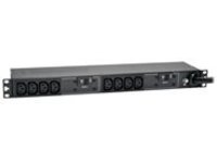 Tripp Lite PDU Basic 208V / 240V 5/5.8kW 30A C13 10 Outlet L6-30P Horizontal 1U