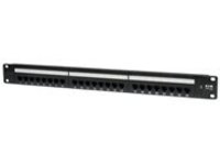 Tripp Lite 24-Port Cat5e Cat5 Rackmount Patch Panel 568B 110 Punch 1URM