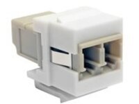 Tripp Lite Duplex Multimode Fiber Coupler, Keystone Jack