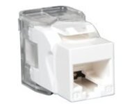 Tripp Lite Cat6 / Cat5e Keystone Jack, 180-Degree Toolless