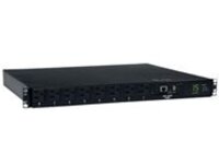 Tripp Lite PDU Switched ATS 120V 1.4kW 15A 5-15R 8 Outlet 2 5-15P 1URM