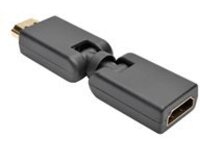 Tripp Lite HDMI Male to Female Swivel Adapter Up / Down Angled Connector M/F