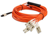 AddOn - Patch cable - MPO/UPC multi-mode (F) to LC/UPC multi-mode (M)