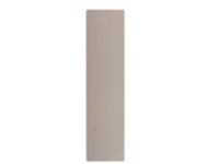 BLANK SNAP-IN INSERT UK STYLE BRITISH STYLE 12.5 X 50 MM WHITE