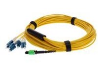 AddOn - Patch cable - MPO/UPC single-mode (F) to LC/UPC single-mode (M)