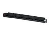 CAT6 PATCH PANEL 24PORT RJ45 TO 110 568 A/B COLOR CODED