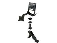 Havis PKG-PSM-185-T - Mounting kit (telescopic pole, top offset platform, monitor mount, heavy duty mount, tilt/swivel motion device)