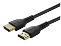 StarTech.com 2m Premium Certified HDMI 2.0 Cable with Ethernet, Durable High Speed UHD 4K 60Hz HDR 10, 6ft Rugged M/M HDMI Cord with Aramid Fiber, TPE, Ultra HD Monitors, TVs &amp; Displays