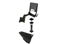 Havis Standard - Mounting kit (heavy duty pole without height adjust handle, telescopic pole, swing arm, top offset platform, monitor mount)