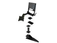 Havis Standard - Mounting kit (telescopic pole, top offset platform, heavy duty pole without height adjust handle, swivel arm, monitor mount)