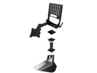 Havis Standard - Mounting kit (telescopic pole, top offset platform, heavy duty pole without height adjust handle, swivel arm, monitor mount)