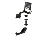 Havis Standard - Mounting kit (top offset platform, swivel arm, telescopic pole, heavy duty pole without height adjust handle, monitor mount)