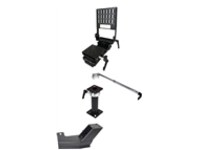 Havis Premium - Mounting kit (heavy duty vehicle specific base plate, telescopic pole, height adjust handle, keyboard mount, motion device, stability support arm, monitor mount)