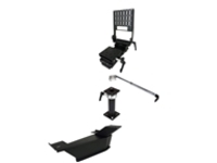 Havis Premium - Mounting kit (heavy duty vehicle specific base plate, heavy duty pole with height adjust handle, keyboard mount, motion device, stability support arm, monitor mount)