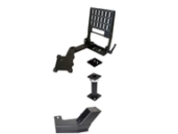 Havis Standard - Mounting kit (telescopic pole, top offset platform, heavy duty pole without height adjust handle, swivel arm, monitor mount)