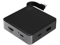 ZAGG - Hub - 1 x SuperSpeed USB 3.0 &#x2B; 1 x HDMI &#x2B; 2 x USB-C (power delivery)