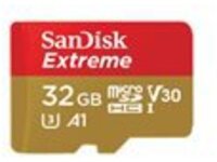 SanDisk Extreme - Flash memory card (microSDHC to SD adapter included)