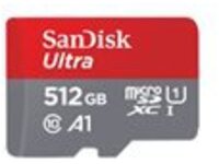 SanDisk Ultra - Flash memory card (microSDXC to SD adapter included)
