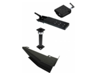 Havis Standard - Mounting kit (tilt/swivel motion device, top offset platform, telescopic pole, heavy duty pole without height adjust handle)