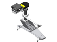 Havis Premium - Mounting kit (heavy duty vehicle specific base plate, heavy duty pole with height adjust handle, motion device, stability support arm, telescopic pole, side support arm)
