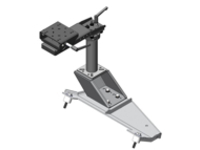 Havis Standard - Mounting kit (tilt/swivel motion device, top offset platform, telescopic pole, heavy duty pole without height adjust handle)