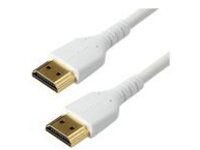 StarTech.com 1m Premium Certified HDMI 2.0 Cable with Ethernet, Durable High Speed UHD 4K 60Hz HDR 10, 3ft Rugged M/M HDMI Cord with Aramid Fiber, TPE, Ultra HD Monitors, TVs &amp; Displays