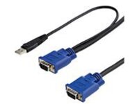StarTech.com 10 ft Ultra Thin USB VGA 2-in-1 KVM Cable