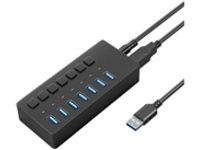 4XEM - Hub - power switch, data transfer