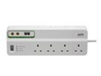 PERFORMANCE SURGEARREST 8 OUTLETS PHONE COAX PROTEC 230V