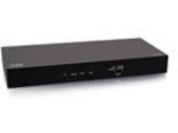 C2G Dual 4K HDMI HDBaseT + USB-C, 3.5mm, and USB-B to A over Cat Extender Wall Plate Transmitter to Audio De-Embedding Box Receiver
