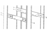 N1C - Rack shelf mounting kit