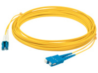 AddOn 40m LC to SC OS1 Yellow Patch Cable