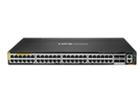 HPE Aruba Networking CX 6300M 48p SR10 1G/2.5G/5G/10G PTP/AVB Class8 PoE 4p 100G MACsec Switch