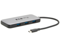 Eaton Tripp Lite Series USB-C Multiport Adapter 4K60Hz HDMI USB 3.2 Gen 2 100W PD Charging HDR HDCP 2.2