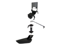 Havis Premium - Mounting kit (heavy duty vehicle specific base plate, heavy duty pole with height adjust handle, stability support arm, keyboard mount, monitor mount, motion device)