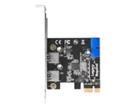 SIIG USB 3.0 4-Port (2-Ext plus19-pin header) PCIe Host Card