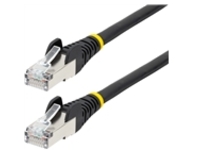 Startech 50ft Black CAT6a Ethernet Cable, Snagless, S/FTP, 10G, LSZH