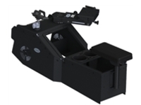 Gamber-Johnson - Mounting kit (console box, magnetic phone holder, cup holder, arm rest, Mongoose 9&quot; locking slide arm with short clevis)