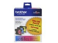 Brother LC-613PKS - Yellow, cyan, magenta