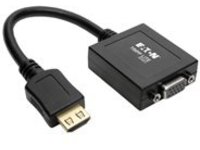 Tripp Lite 6in HDMI to VGA Adapter Converter with Audio Video for Ultrabook / Laptop / Desktop 6&quot;