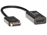Tripp Lite 6in DisplayPort to HDMI Adapter Converter 4K x 2K @ 24/30Hz Active UHD DP to HDMI M/F DPort 1.2 6&quot;